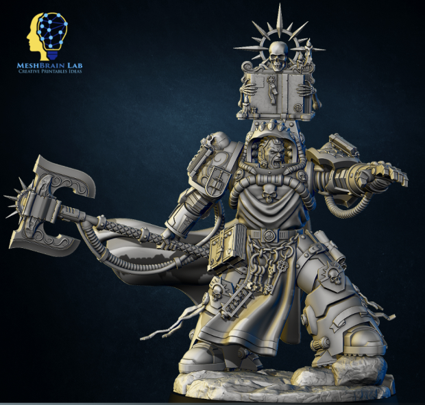 Brother Gottfried Grand Custodian Of The Imperial Library