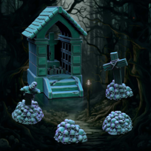 Crypt With Skulls