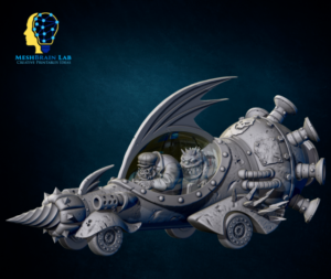 Evil Machine Race Ork Car