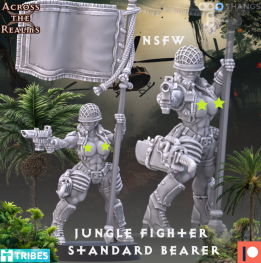 Nsfw Jungle Fighter Standard Bearer